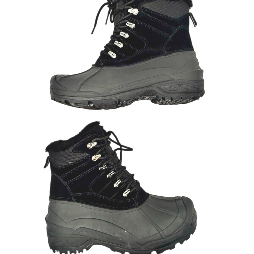 Free Solider Men's Winter Boots, lightly worn once -Size 10 Ships next day - Picture 3 of 9